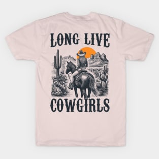 Long Live Howdy Rodeo Western Cowgirl T-Shirt